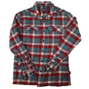 Patagonia Organic Cotton Plaid Flannel Shirt